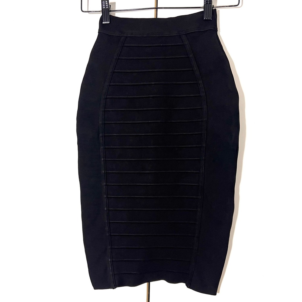 House Of CB Pencil Skirt Size XS Black Bandage Body‎ Con Party Event